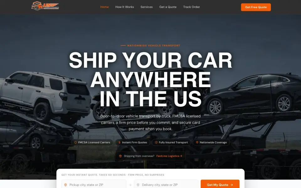 US Auto Movers homepage
