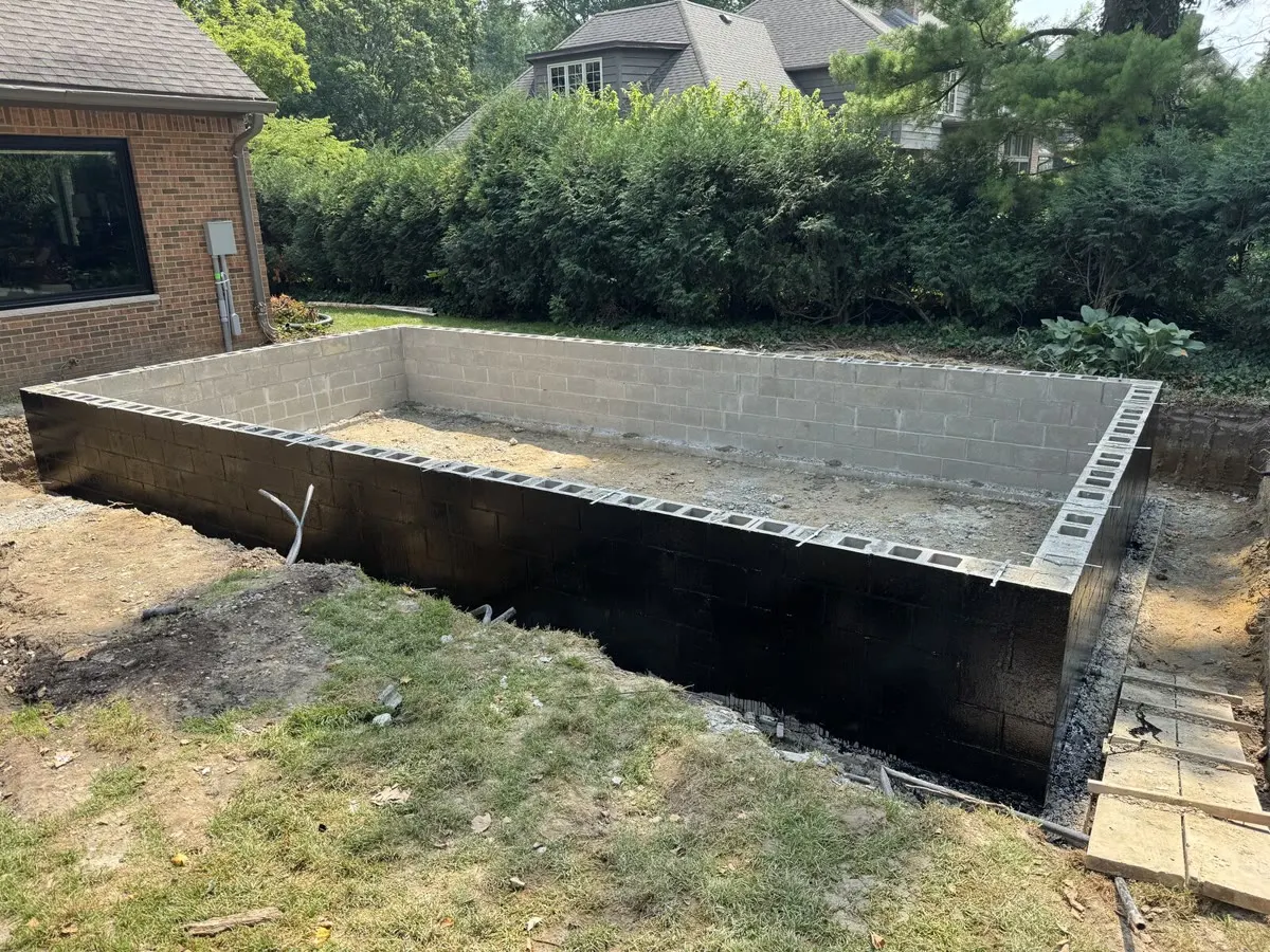 Job site photo from a client project