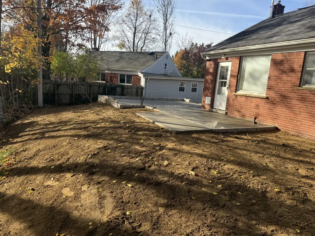 Job site photo from a client project