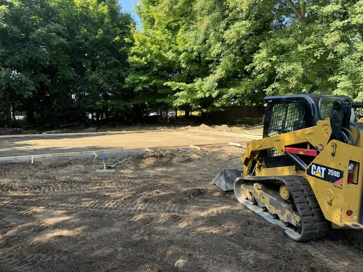 Job site photo from a client project
