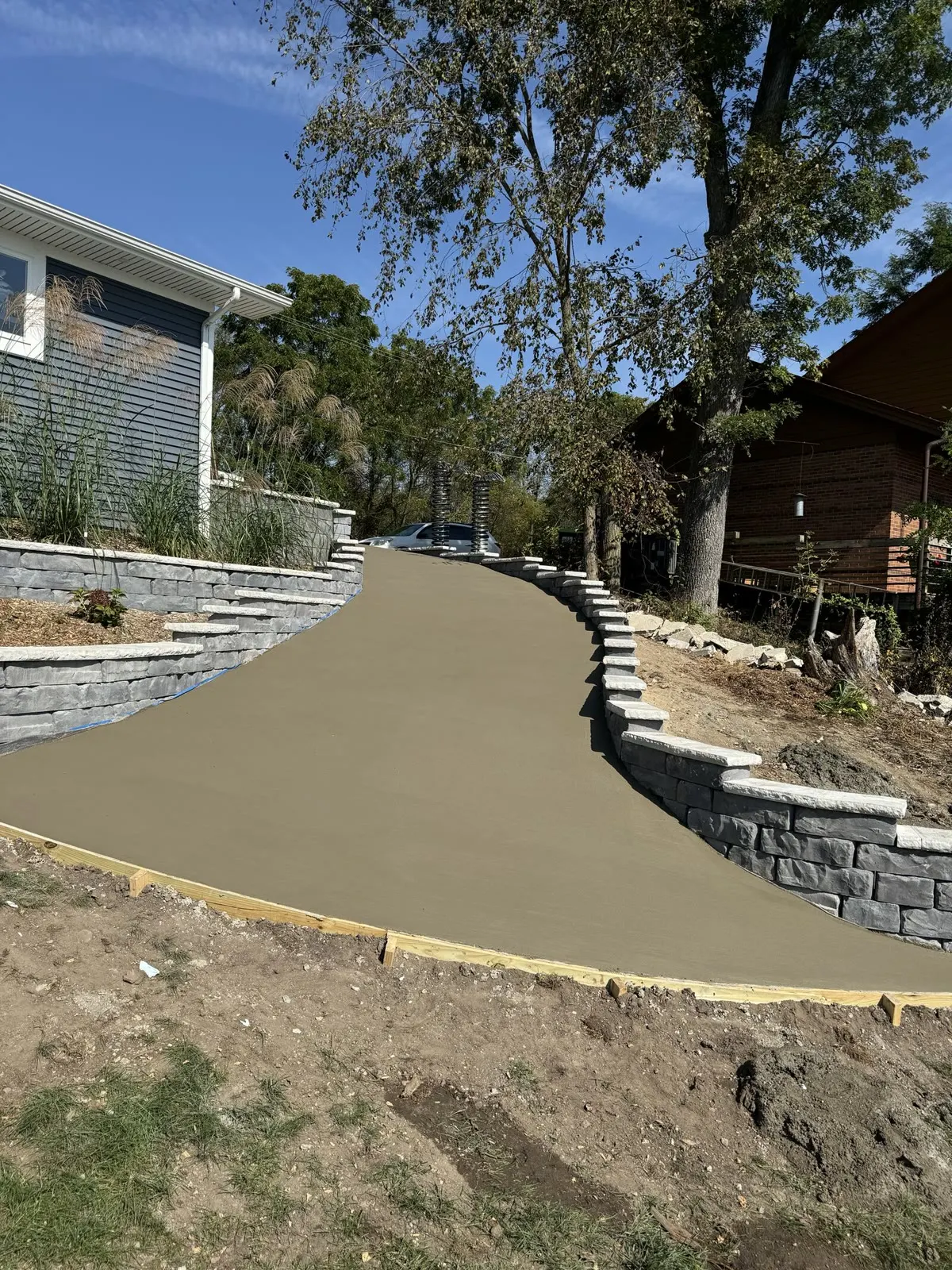 Job site photo from a client project